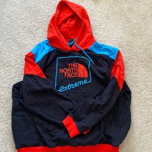 Retro style men north face hoodie